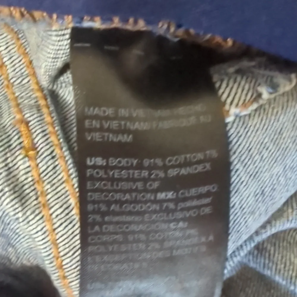 WHBM EVERYDAY SOFT Skinny Ankle, Trim Detail, Blue Women's Jeans Size 16